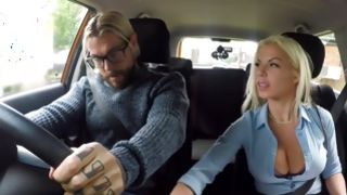Depraved driving instructor deeply fucking sexy blonde